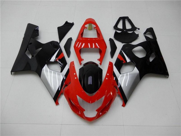Carenagem Suzuki GSXR 600 / 750 K4 2004-2005 - Vermelho Preto Carenagem Suzuki GSXR 600 / 750 K4 2004-2005 - Vermelho Preto