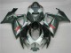 Carenagem Suzuki GSXR 600 / 750 K6 2006-2007 - Prata Preto Carenagem Suzuki GSXR 600 / 750 K6 2006-2007 - Prata Preto