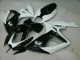 Carenagem Suzuki GSXR 600 / 750 K6 2006-2007 - Preto Branco Carenagem Suzuki GSXR 600 / 750 K6 2006-2007 - Preto Branco