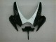 Carenagem Suzuki GSXR 600 / 750 K6 2006-2007 - Preto Branco Carenagem Suzuki GSXR 600 / 750 K6 2006-2007 - Preto Branco