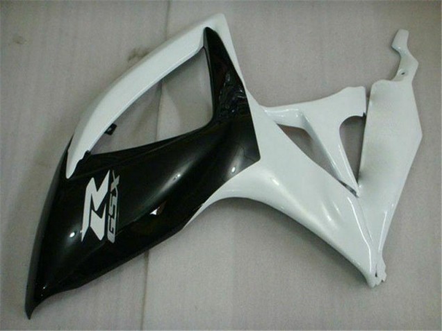 Carenagem Suzuki GSXR 600 / 750 K6 2006-2007 - Preto Branco Carenagem Suzuki GSXR 600 / 750 K6 2006-2007 - Preto Branco