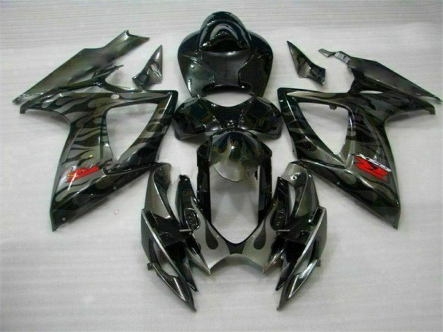 Carenagem Suzuki GSXR 600 / 750 K6 2006-2007 - Preto Carenagem Suzuki GSXR 600 / 750 K6 2006-2007 - Preto