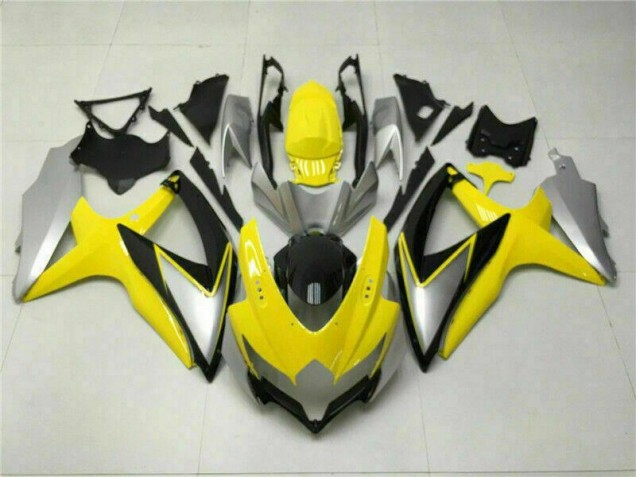 Carenagem Suzuki GSXR 600 / 750 K8 2008-2010 - Amarelo Carenagem Suzuki GSXR 600 / 750 K8 2008-2010 - Amarelo