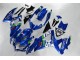 Carenagem Suzuki GSXR 600 / 750 K8 2008-2010 - Azul Branco Verde Carenagem Suzuki GSXR 600 / 750 K8 2008-2010 - Azul Branco Verde