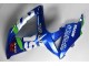 Carenagem Suzuki GSXR 600 / 750 K8 2008-2010 - Azul Branco Verde Carenagem Suzuki GSXR 600 / 750 K8 2008-2010 - Azul Branco Verde