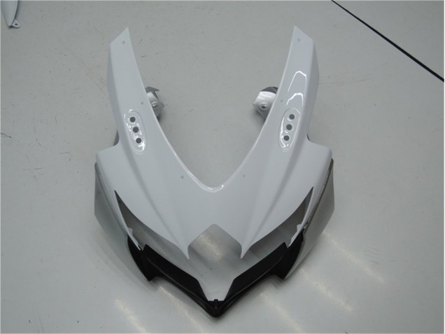 Carenagem Suzuki GSXR 600 / 750 K8 2008-2010 - Branco Prata Azul Carenagem Suzuki GSXR 600 / 750 K8 2008-2010 - Branco Prata Azul