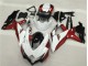 Carenagem Suzuki GSXR 600 / 750 K8 2008-2010 - Branco Vermelho Preto Carenagem Suzuki GSXR 600 / 750 K8 2008-2010 - Branco Vermelho Preto