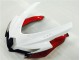 Carenagem Suzuki GSXR 600 / 750 K8 2008-2010 - Branco Vermelho Preto Carenagem Suzuki GSXR 600 / 750 K8 2008-2010 - Branco Vermelho Preto