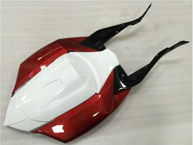 Carenagem Suzuki GSXR 600 / 750 K8 2008-2010 - Branco Vermelho Preto Carenagem Suzuki GSXR 600 / 750 K8 2008-2010 - Branco Vermelho Preto