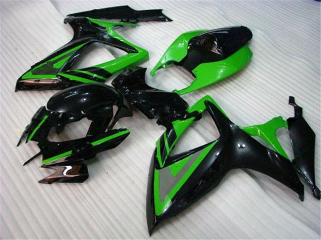 Carenagem Suzuki GSXR 600 / 750 K8 2008-2010 - Verde Preto Carenagem Suzuki GSXR 600 / 750 K8 2008-2010 - Verde Preto