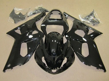 Carenagem Suzuki GSXR 600 K1 K2 K3 2001-2003 - Preto