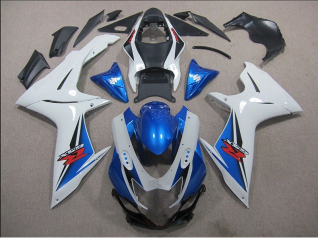 Carenagem Suzuki GSXR 600 K11 2011-2021 - Branco Azul Carenagem Suzuki GSXR 600 K11 2011-2021 - Branco Azul