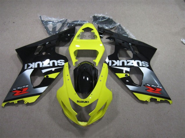 Carenagem Suzuki GSXR 600 K4 2004-2005 - Amarelo Preto Carenagem Suzuki GSXR 600 K4 2004-2005 - Amarelo Preto