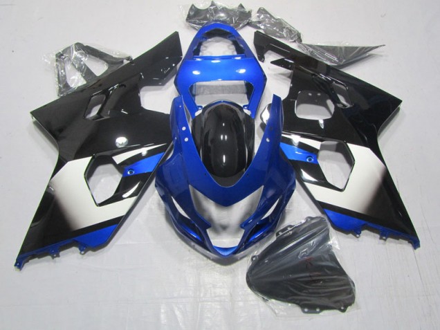 Carenagem Suzuki GSXR 600 K4 2004-2005 - Preto Azul Carenagem Suzuki GSXR 600 K4 2004-2005 - Preto Azul