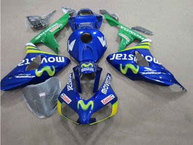Carenagem Suzuki GSXR 600 K6 2006-2007 - Azul Movistar Castrol