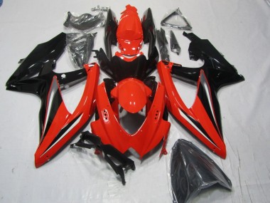 Carenagem Suzuki GSXR 600 K8 2008-2010 - Vermelho Preto