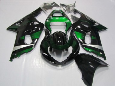 Carenagem Suzuki GSXR 750 K1 K2 K3 2001-2003 - Preto Verde