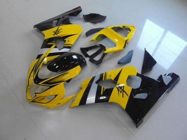 Carenagem Suzuki GSXR 750 K4 2004-2005 - Amarelo Preto