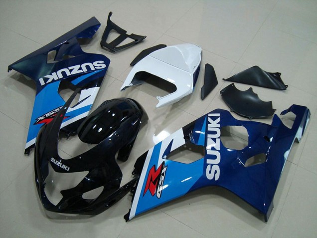 Carenagem Suzuki GSXR 750 K4 2004-2005 - Azul Branco Carenagem Suzuki GSXR 750 K4 2004-2005 - Azul Branco