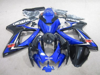 Carenagem Suzuki GSXR 750 K6 2006-2007 - Azul Preto