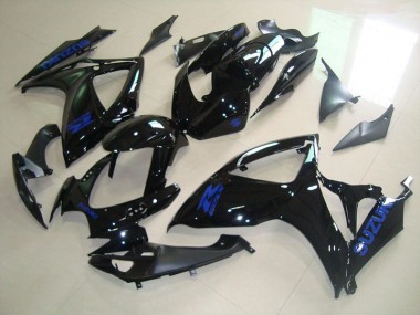 Carenagem Suzuki GSXR 750 K6 2006-2007 - Preto Azul Decalque