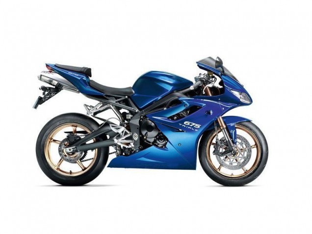 Carenagem Triumph Daytona 675 Triple 2009-2012 - Azul Carenagem Triumph Daytona 675 Triple 2009-2012 - Azul