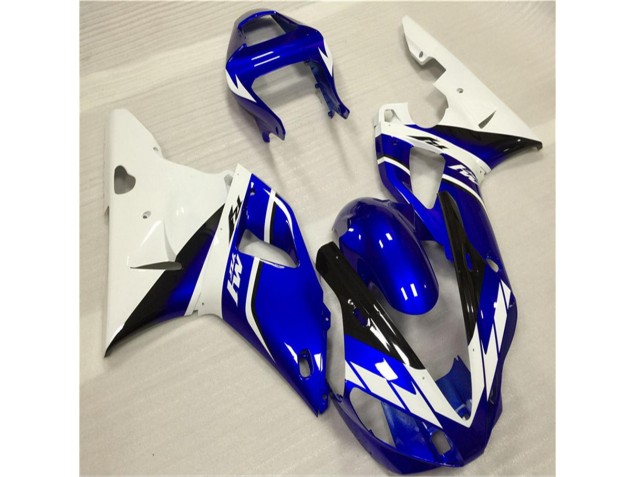 Carenagem Yamaha R1 2000-2001 - Branco Azul Carenagem Yamaha R1 2000-2001 - Branco Azul