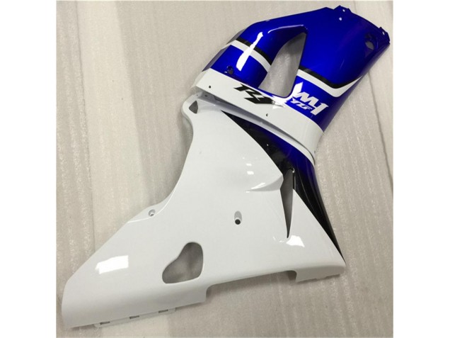Carenagem Yamaha R1 2000-2001 - Branco Azul Carenagem Yamaha R1 2000-2001 - Branco Azul