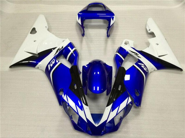 Carenagem Yamaha R1 2000-2001 - Branco Azul Carenagem Yamaha R1 2000-2001 - Branco Azul