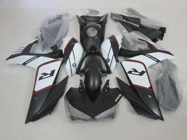 Carenagem Yamaha R1 2000-2001 - Preto Branco Carenagem Yamaha R1 2000-2001 - Preto Branco