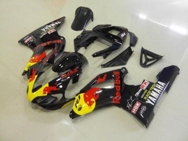 Carenagem Yamaha R1 2000-2001 - Preto Red Bull