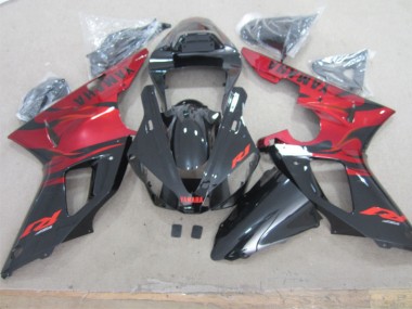 Carenagem Yamaha R1 2000-2001 - Preto Vermelho