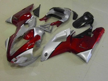 Carenagem Yamaha R1 2000-2001 - Vermelho & Prata