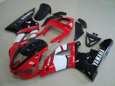 Carenagem Yamaha R1 2000-2001 - Vermelho Preto Branco