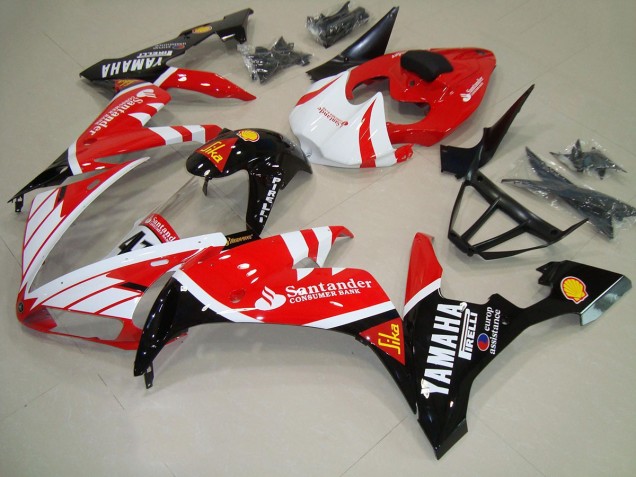 Carenagem Yamaha R1 2004-2006 - Azul Branco Vermelho Preto