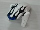 Carenagem Yamaha R1 2004-2006 - Branco Azul Chama Carenagem Yamaha R1 2004-2006 - Branco Azul Chama