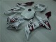 Carenagem Yamaha R1 2004-2006 - Branco Vermelho Chama