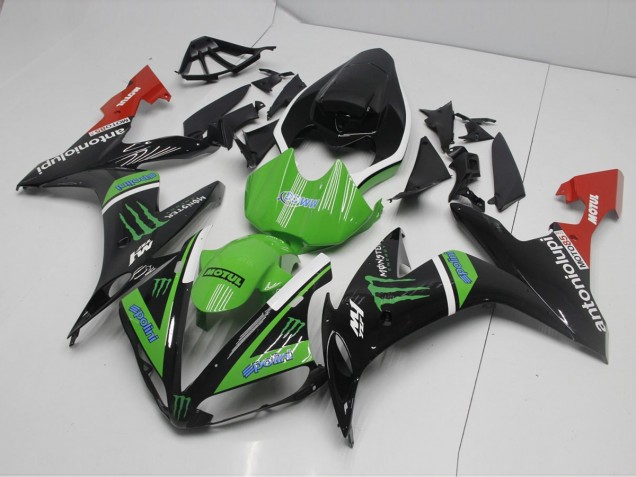 Carenagem Yamaha R1 2004-2006 - Monster Verde Carenagem Yamaha R1 2004-2006 - Monster Verde