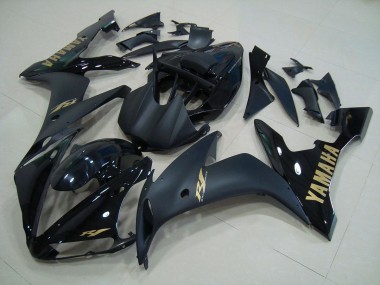 Carenagem Yamaha R1 2004-2006 - Preto Fosco Ouro