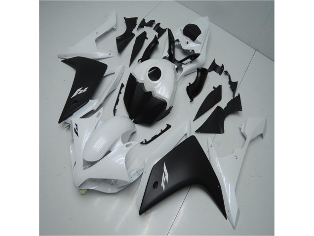 Carenagem Yamaha R1 2007-2008 - Branco Preto Carenagem Yamaha R1 2007-2008 - Branco Preto