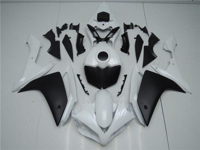 Carenagem Yamaha R1 2007-2008 - Branco Preto Carenagem Yamaha R1 2007-2008 - Branco Preto