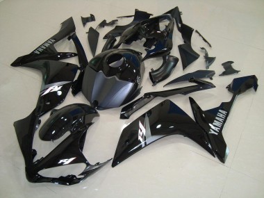 Carenagem Yamaha R1 2007-2008 - Preto Brilhante Branco