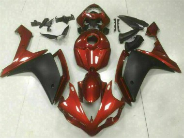 Carenagem Yamaha R1 2007-2008 - Vermelho Preto