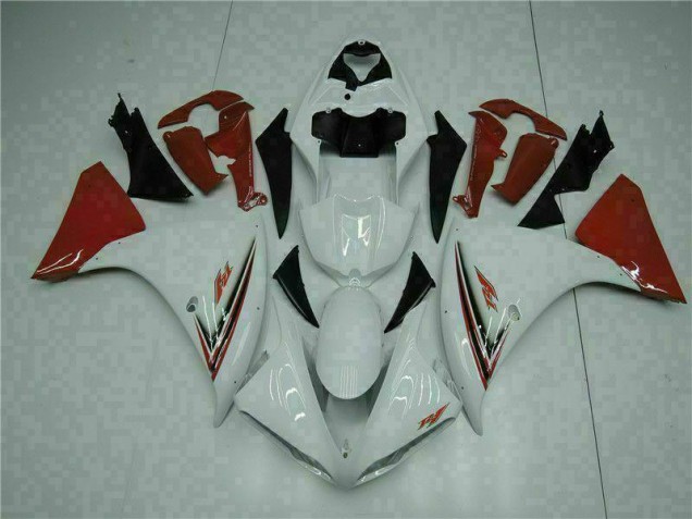 Carenagem Yamaha R1 2009-2011 - Branco Vermelho