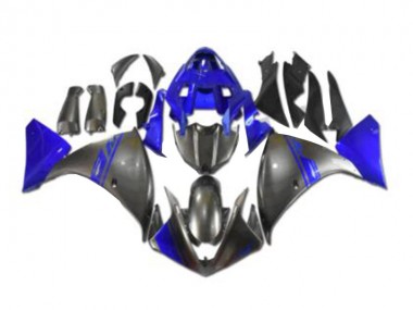 Carenagem Yamaha R1 2012-2014 - Cinzento Azul