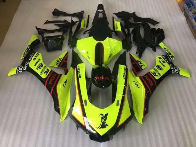 Carenagem Yamaha R1 2015-2019 - Amarelo Dragon Decalques Carenagem Yamaha R1 2015-2019 - Amarelo Dragon Decalques