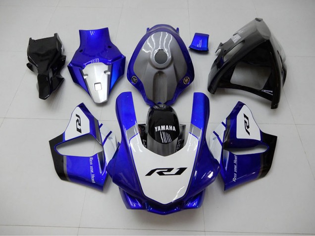 Carenagem Yamaha R1 2015-2019 - Azul Branco Carenagem Yamaha R1 2015-2019 - Azul Branco