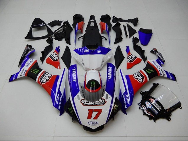 Carenagem Yamaha R1 2015-2019 - Azul Vermelho KGN 17 Carenagem Yamaha R1 2015-2019 - Azul Vermelho KGN 17