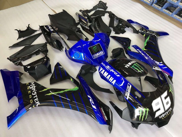 Carenagem Yamaha R1 2015-2019 - Monster Energy Carenagem Yamaha R1 2015-2019 - Monster Energy