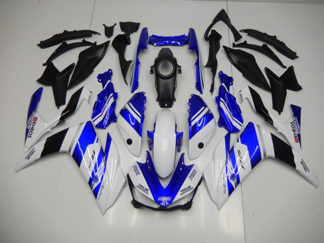 Carenagem Yamaha R3 2015-2022 - Azul Branco Azul Branco ENEOS Carenagem Yamaha R3 2015-2022 - Azul Branco Azul Branco ENEOS